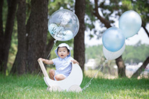 1歳　誕生日　ファシーノ　スーパーカメラマン大川さん