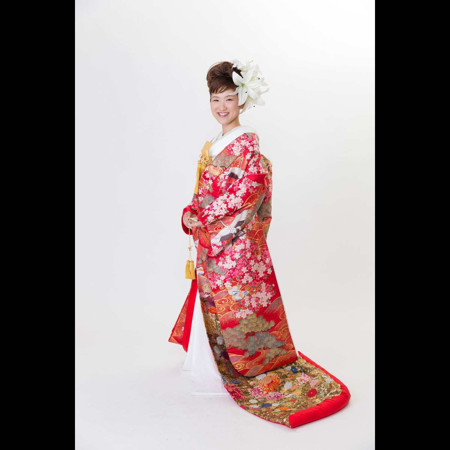 ファシーノスタジオ 白無垢 和装前撮り スタジオ撮影 福岡