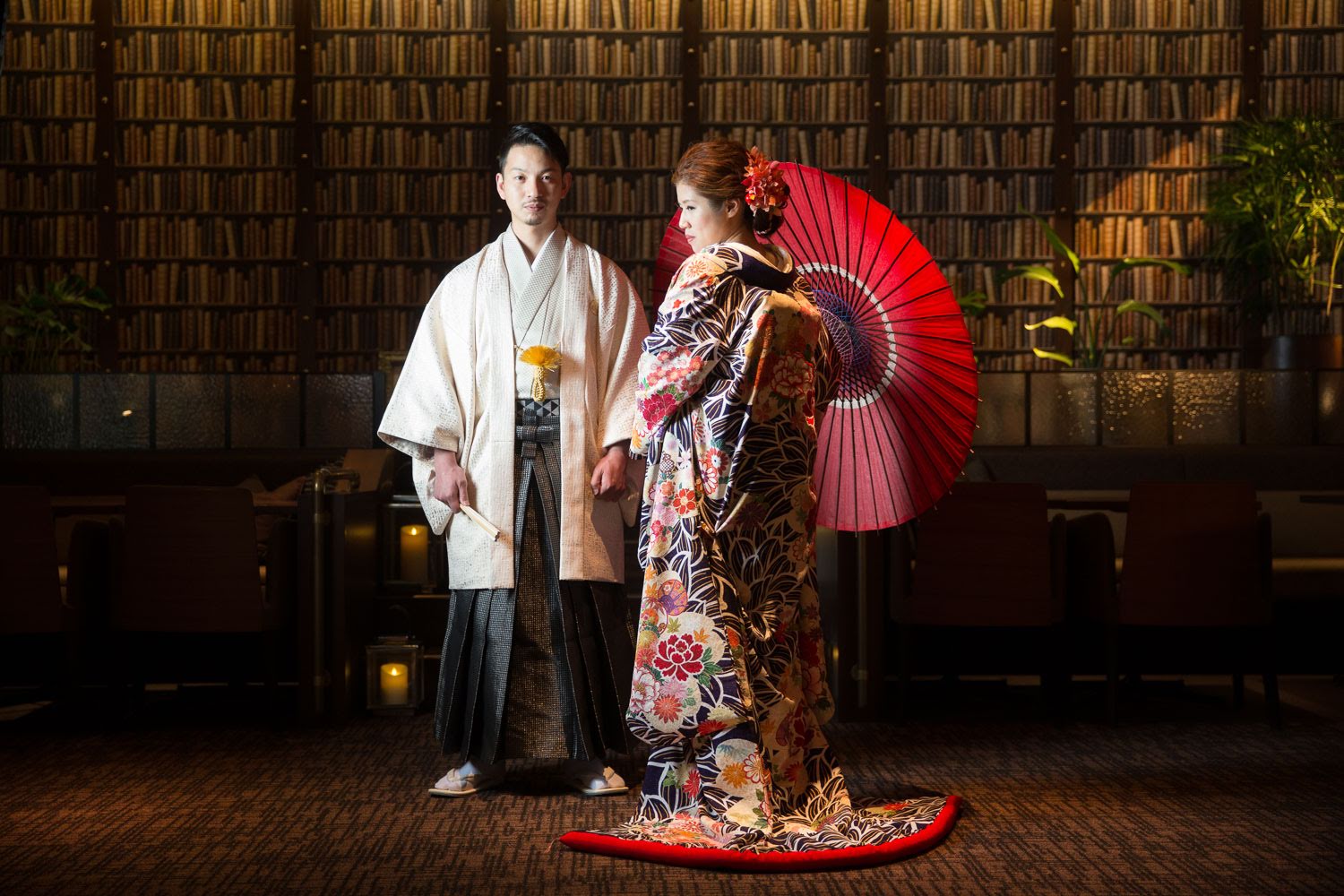 アルカディア久留米 和装前撮り 室内ロケーション