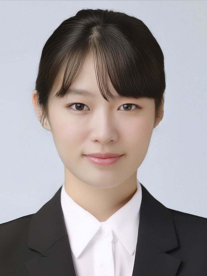 照明写真　背景ブルー