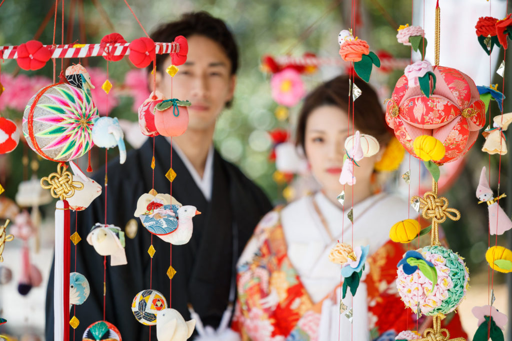 柳川三柱神社 さげもん 和装前撮り フォトウェディング 柳川