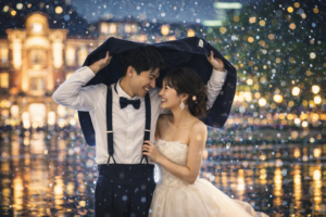 福岡 前撮り｜東京駅ナイトロケーションのフォトウェディング VESTIS IMAGO -Wedding-